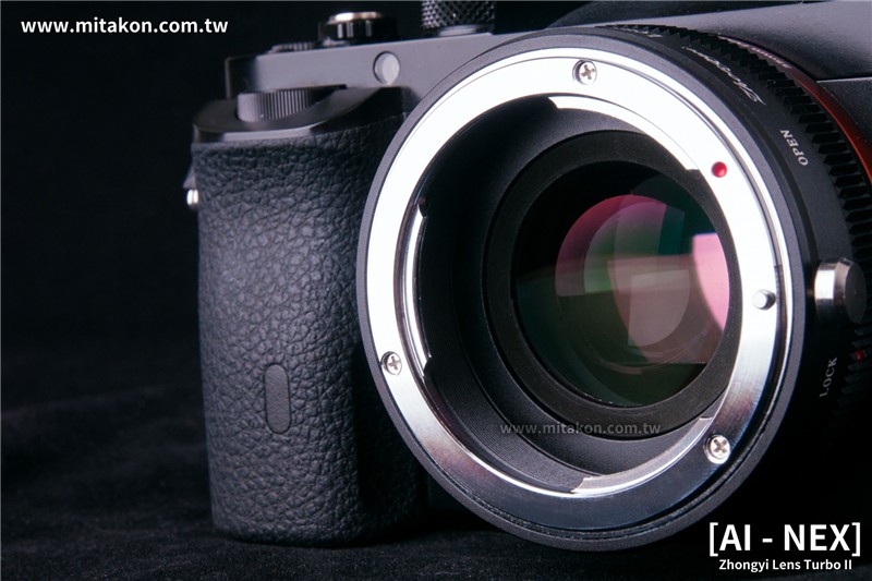 減焦環 2代 Lens Turbo II Nikon AI (G) -NEX E 微單眼相機
