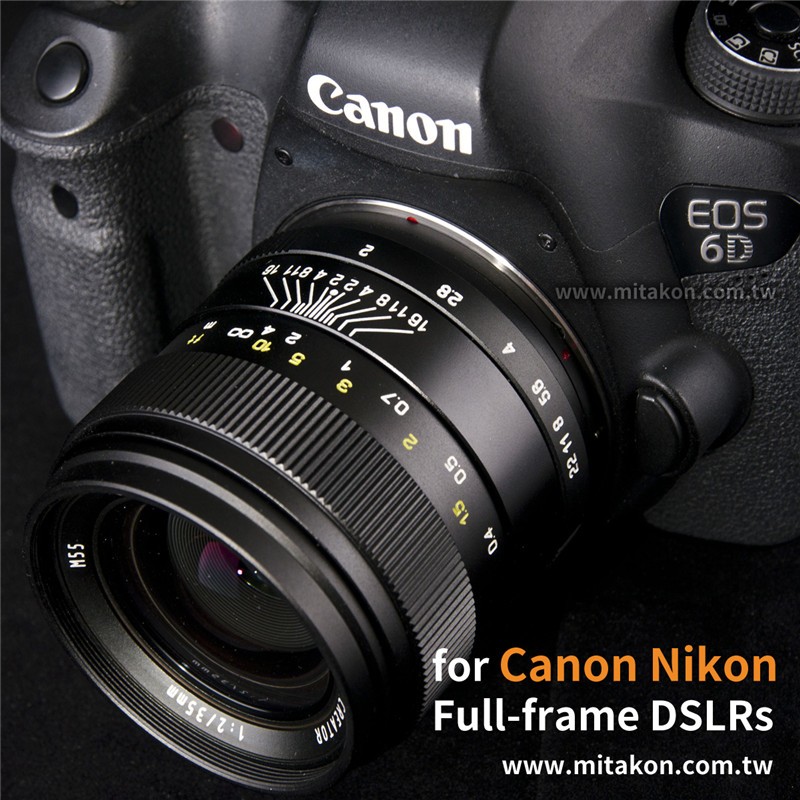 Creator 35mm f2 Canon EF 全片幅《黑/銀》(客訂商品)