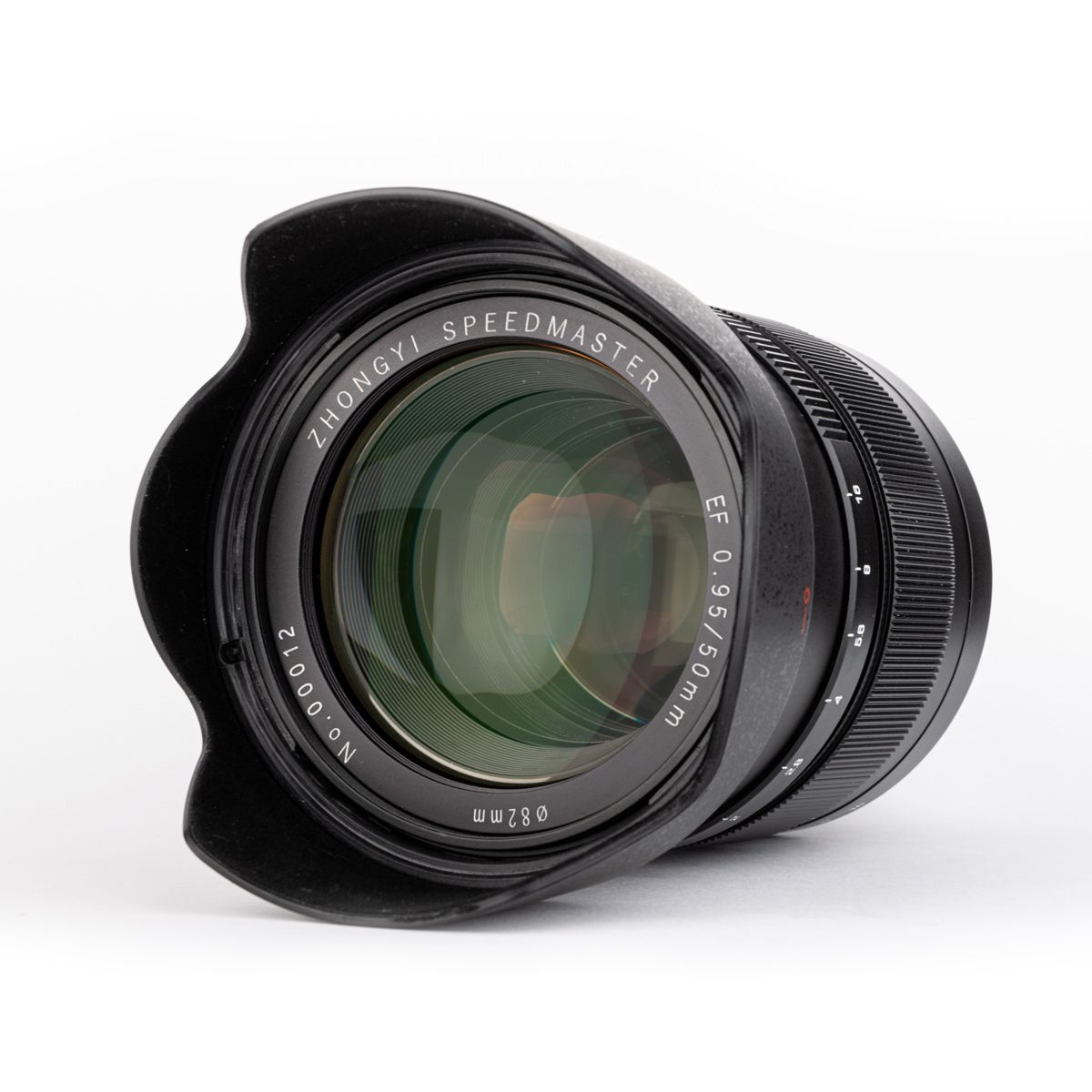 カメラ レンズ(単焦点) 中一光學 SPEEDMASTER 50mm F0.95 超大光圈全片幅 Canon EF 單眼版本
