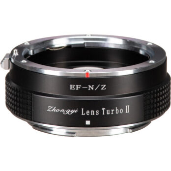 (客訂商品)中一光學 Lens Turbo II 2代減焦環 【EF-Z】 Canon EOS EF to Nikon Z ZFC Z50