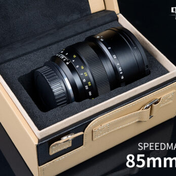 (客訂商品)中一光學SPEEDMASTER 85mm F1.2 for Canon EOS R RF 全片幅單眼鏡頭 超大光圈人像